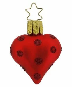 Flash Sale 🔔 Traditions Red Hot Dotted Heart Ornament 💯