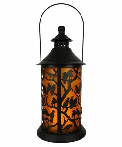 Best deal 🛒 Traditions Crows On Branch Silhouette Lighted Lantern ✨