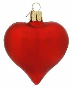 Flash Sale 🔥 Traditions Large Matte Red Heart Ornament 😍
