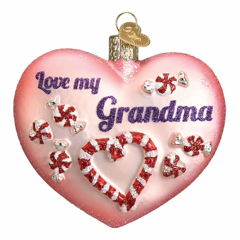Discount ???? Traditions Grandma Heart Ornament ???? 3 Discount ???? Traditions Grandma Heart Ornament ????