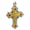 Brand new 🧨 Traditions Blue Jeweled Cross Ornament 🔔 -Traditions Shop 36068W 3