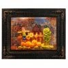 New 😀 Traditions Scarecrow Lighted Water Picture Frame 🎉 -Traditions Shop 4116472