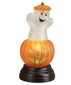 Budget ⭐ Traditions Ghost Pumpkin Light ❤️