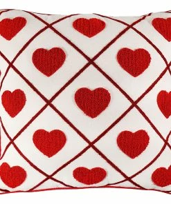 Budget ✔️ Traditions Vintage Hearts Pillow 😍