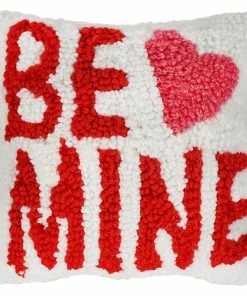 Best Pirce 💯 Traditions White Hooked "Be Mine" Pillow 🔔