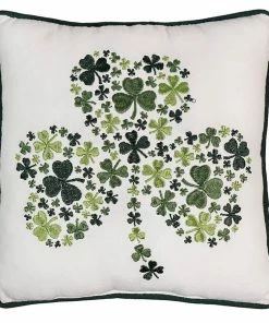 Promo 🔥 Traditions Irish Shamrock Pillow 🥰