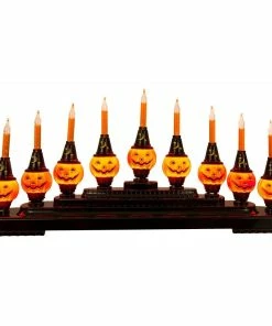 Traditions Shop 14 Best Pirce ๐ Traditions Shiny Brite ๐ฆ Halloween 9 Bubble Light Candolier ๐
