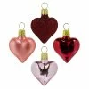 Buy 🥰 Traditions Assorted Heart Ornaments Set/4 🎉 -Traditions Shop CW025
