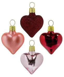 Buy 🥰 Traditions Assorted Heart Ornaments Set/4 🎉