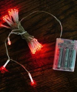 Coupon ✨ Traditions Red Light Garland 🤩