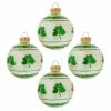 New ⌛ Traditions Multi Shamrock Ball Ornaments Box/4 🛒 -Traditions Shop GG0219A