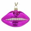 Flash Sale 💯 Traditions Hot Pink Lips Ornament 🎁 -Traditions Shop GO 1109g