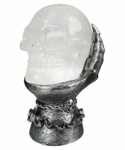 Brand new ❤️ Traditions Lighted Smokey Skull Waterglobe 🥰