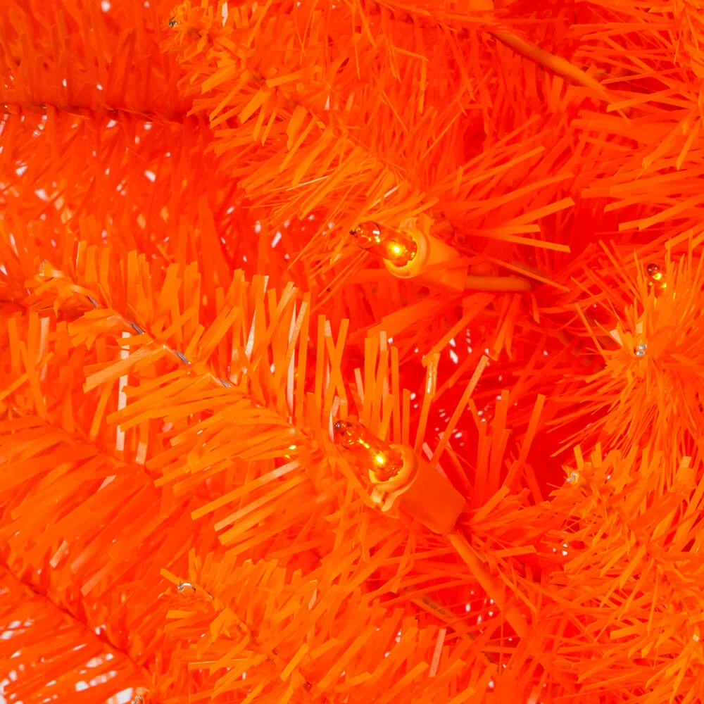 Promo ???? Traditions 4 Foot Pre-Lit Orange Slim Tree ???? 5 Promo ???? Traditions 4 Foot Pre-Lit Orange Slim Tree ???? - Image 3