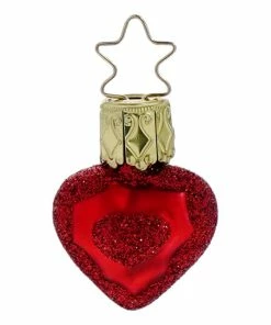 Outlet 🛒 Traditions Mini Red Heart Ornament 🧨