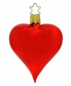 Brand new 👍 Traditions Glossy Red Heart Ornament 🔔