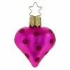 Best Pirce 💯 Traditions Pink Heart With Dots Ornament 🎁 -Traditions Shop IN137019