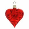 Coupon ✔️ Traditions Delights Matt Red Heart Ornament 🔔