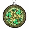 Best Sale 👍 Traditions St. Patrick's Stained Glass Shamrock Ornament 💯 -Traditions Shop J7482c