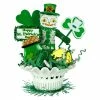 Flash Sale 🧨 St. Patrick's White Cat Boy In Vintage Nut Cup - Traditions Exclusive 😉 -Traditions Shop JPSPN 01