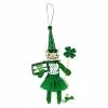 Promo 🎉 St. Patrick's White Cat Girl Ornament - Traditions Exclusive 🔔 -Traditions Shop JPSPO 01b