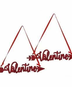 Wholesale 🔔 Traditions Valentine Arrow Ornaments Set/2 🛒