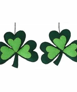 Wholesale ⭐ Traditions Shamrock Ornaments Set/2 🛒