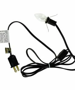 Buy 🧨 Traditions Black Cord C7 Clear Light With On/Off Switch 😀