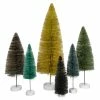 Coupon 👏 Traditions Green Rainbow Spectrum Trees Set/6 🥰 -Traditions Shop MS 427 G