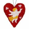 Outlet 🤩 Traditions Red Heart Angel Pillow Ornament 🛒 -Traditions Shop NW215009