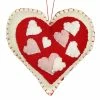Best Sale ⭐ Traditions Hand Stitched Heart Ornament 🤩 -Traditions Shop NW910008A