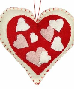 Best Sale ⭐ Traditions Hand Stitched Heart Ornament 🤩
