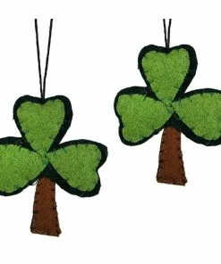 Deals 😀 Traditions Three Leaf Clover Ornaments Set/2 ✨