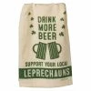Promo 😍 Traditions Drink More Beer Support Leprechauns Dish Towel 🎁 -Traditions Shop PK105293