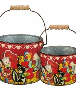Promo 💯 Traditions Valentine Buckets Set/2 👏