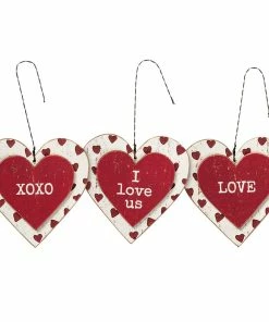 Wholesale ❤️ Traditions Love Heart Ornaments Set/3 😉