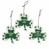 Budget ✨ Traditions Shamrock Holiday Ornaments Set/3 🥰 -Traditions Shop PK108834