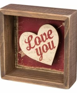 Outlet 👍 Traditions Love You Diorama Block 🎁