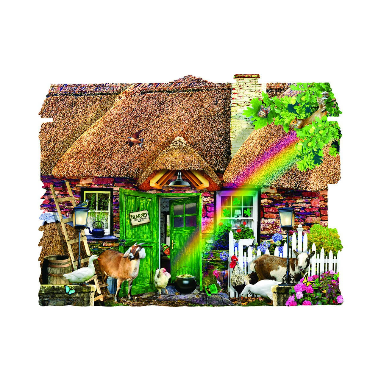 Budget ???? Traditions Irish Cottage Charm Puzzle ???? 3 Budget ???? Traditions Irish Cottage Charm Puzzle ????
