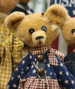 Best Pirce 😍 Traditions Madge Bear In Patriotic 👗 Dress 🎉 -Traditions Shop RJMADGEd