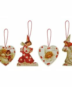 Buy 🔔 Traditions Little Sweetheart Valentine Dummy Board Ornaments Set/4 😍