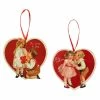 Discount 🔔 Traditions Valentine Children Dummy Board Ornaments Set/2 ❤️ -Traditions Shop RL9789