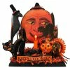 Wholesale 🔥 Traditions Vintage Happy 💀 Halloween Pumpkin Lighted Display 😉 -Traditions Shop SGBCM24