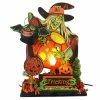 Brand new 👏 Traditions Vintage Beistle Witch Tricking Lighted Display 🎉 -Traditions Shop SGBGWB28