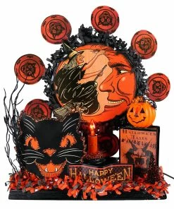 Best Pirce 💯 Traditions Vintage Witch In The Moon Display 🛒