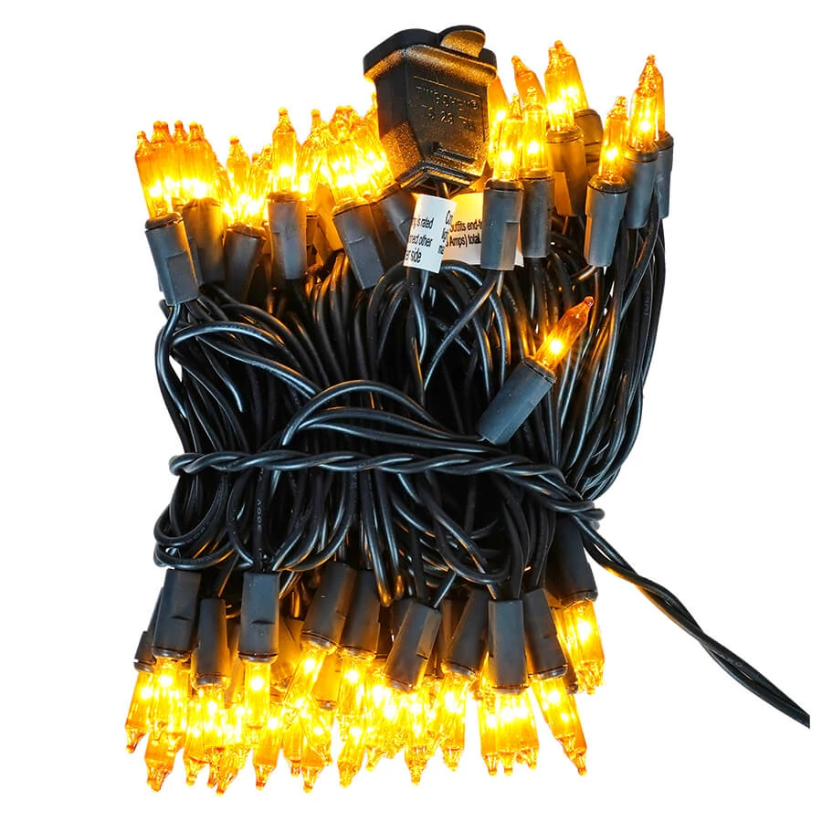 Hot Sale ???? Traditions 100 Orange Mini Light String Set ⭐ 3 Hot Sale ???? Traditions 100 Orange Mini Light String Set ⭐