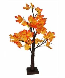 Wholesale 👏 Traditions Maple Leaf Lighted LED Tree 😀