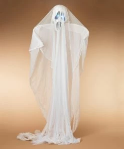 Buy ❤️ Traditions White Lighted Fabric Hanging Ghost ✔️