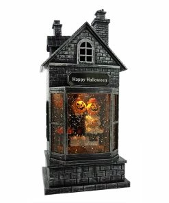 Cheapest 💯 Traditions Pumpkin Couple In The Window Lighted Water Lantern 😀