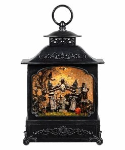 Budget ⭐ Traditions Lighted Spinning Graveyard Water Lantern 👍